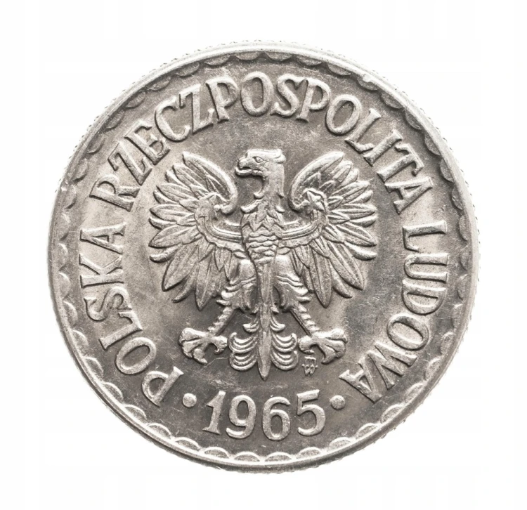 Polska, PRL, 1 złoty 1965, Warszawa