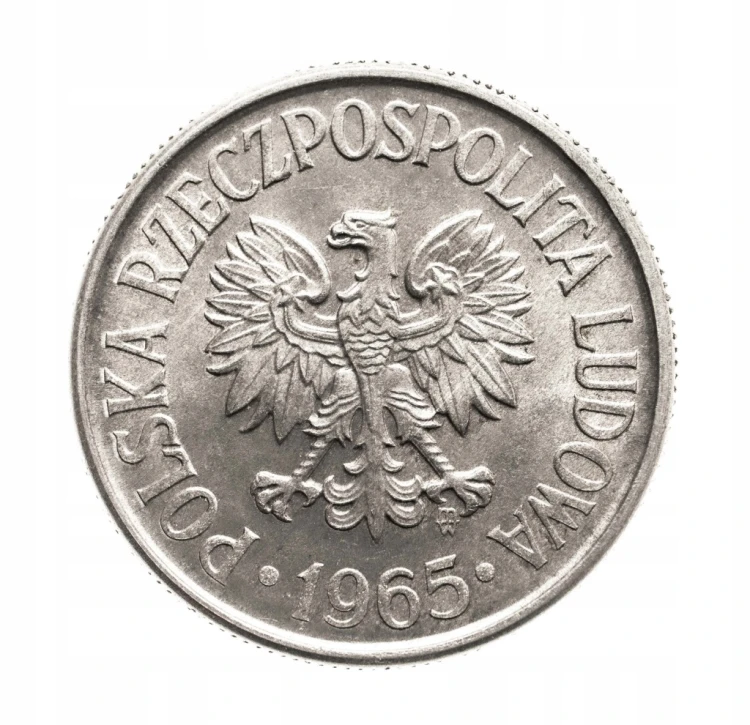 Polska, PRL, 50 groszy 1965 rok