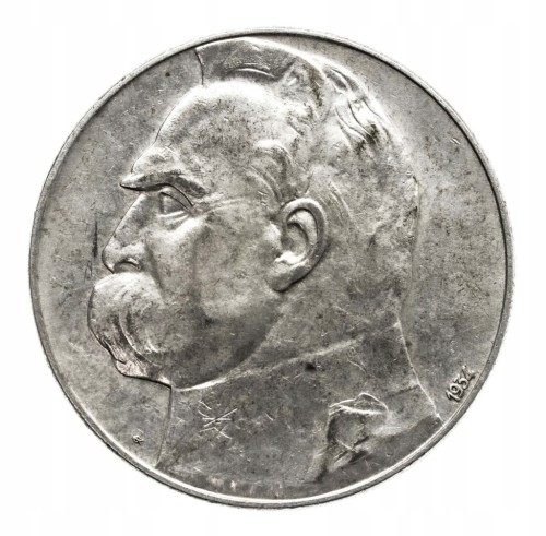 Polska, II Rzeczpospolita, 10 złotych 1934, Piłsudski, Strzelecki, Warszawa