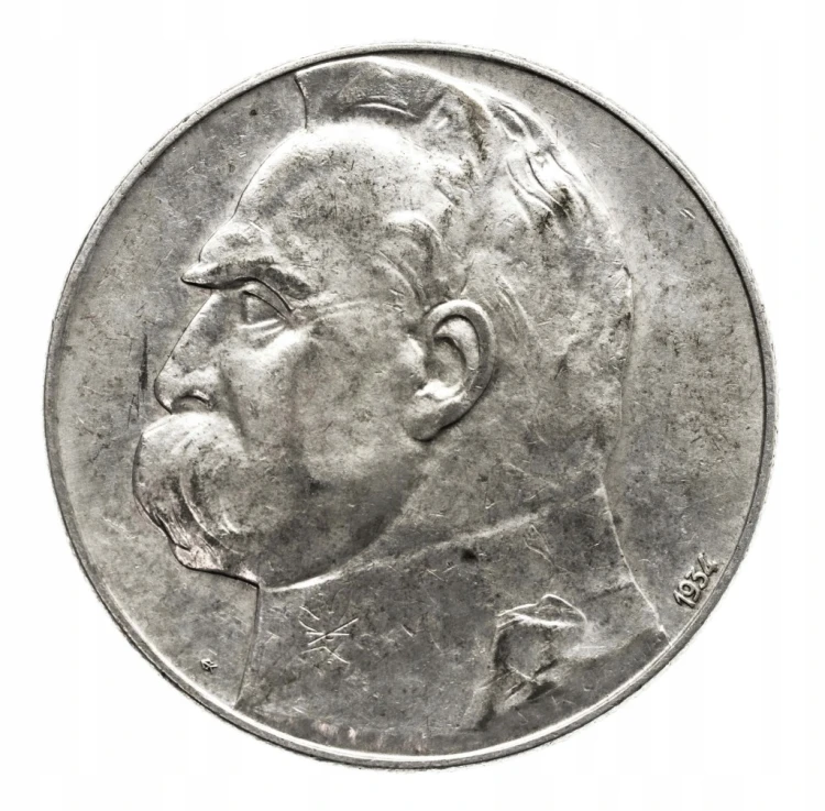 Polska, II Rzeczpospolita, 10 złotych 1934, Piłsudski, Strzelecki, Warszawa