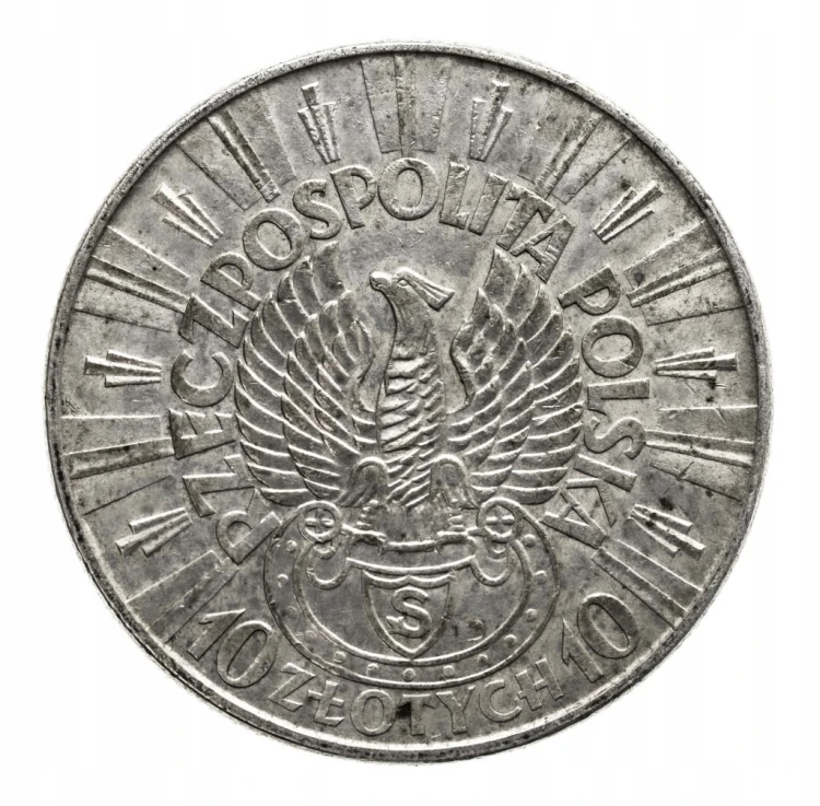 Polska, II Rzeczpospolita, 10 złotych 1934, Piłsudski, Strzelecki, Warszawa