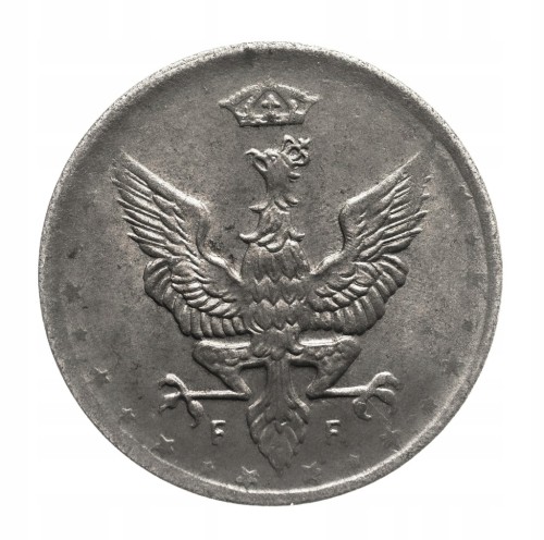 Królestwo Polskie, 10 fenigów 1917 - mennicze