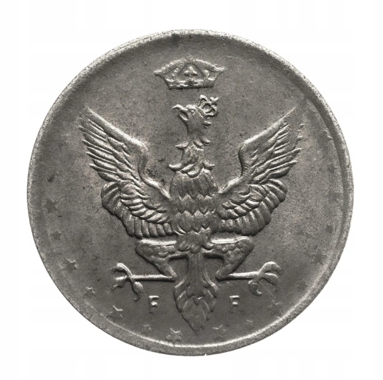 Królestwo Polskie, 10 fenigów 1917 - mennicze