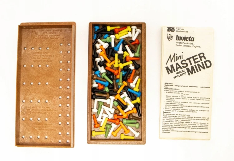 STARA GRA MINI MASTER MIND 1972