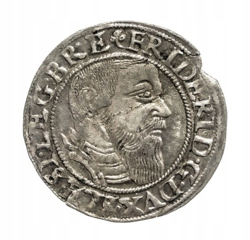 Śląsk, Fryderyk II, Grosz 1544, Legnica