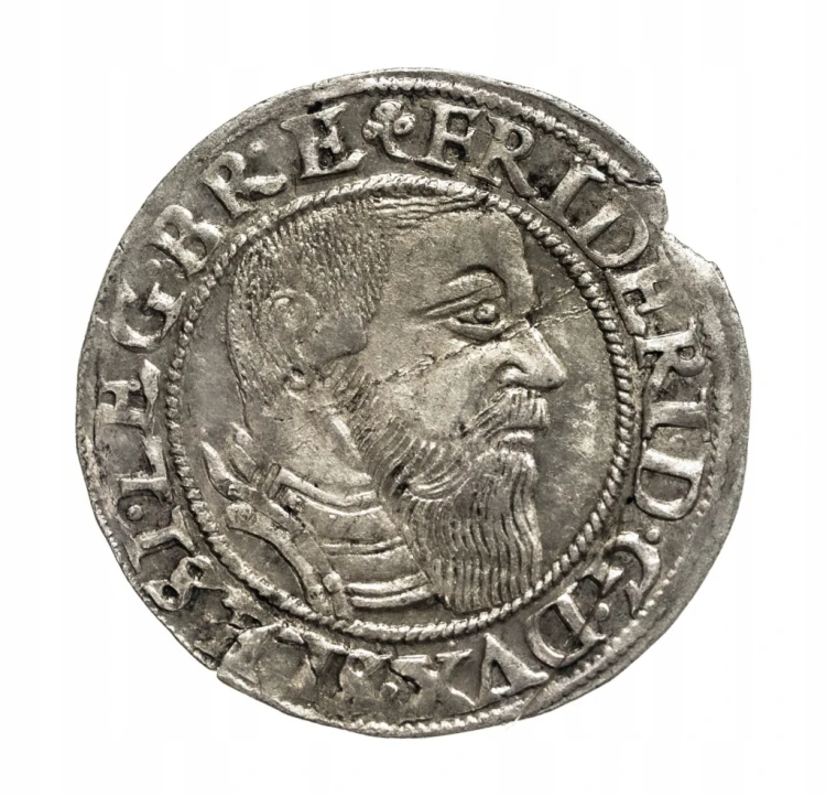 Śląsk, Fryderyk II, Grosz 1544, Legnica