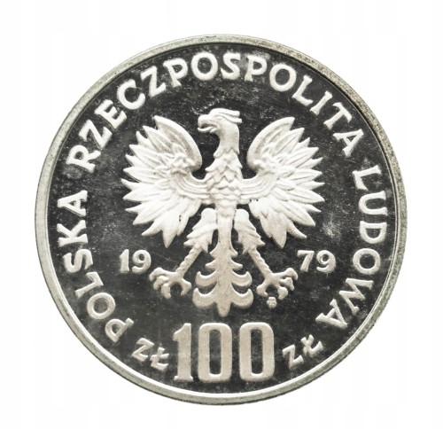 Polska, PRL, 100 złotych 1979, Ludwik Zamenhof