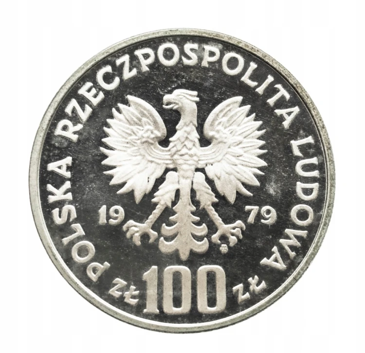 Polska, PRL, 100 złotych 1979, Ludwik Zamenhof