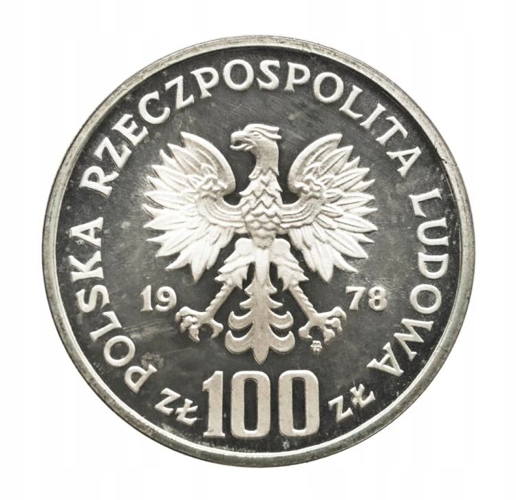 Polska, PRL, 100 złotych 1978, Janusz Korczak