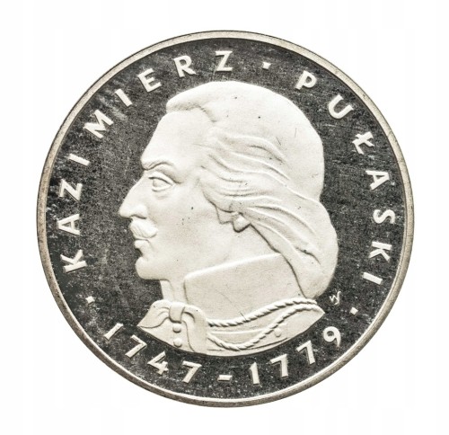 Polska, PRL, 100 złotych 1976, Kazimierz Pułaski