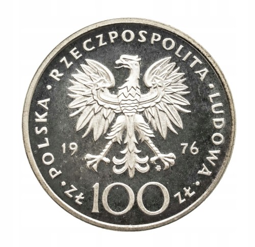 Polska, PRL, 100 złotych 1976, Tadeusz Kościuszko