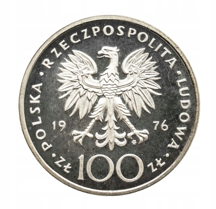Polska, PRL, 100 złotych 1976, Tadeusz Kościuszko