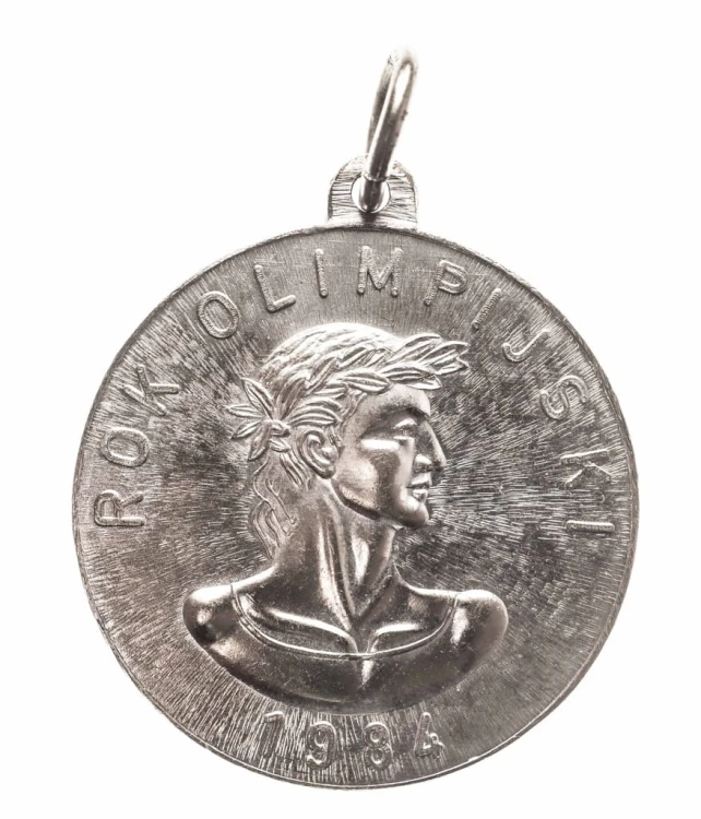 MEDAL ROK OLIMPIJSKI, ZRZESZENIE GIMNASTYCZNE, GRONOWO 1984