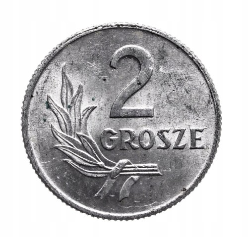 Polska, PRL, 2 grosze 1949