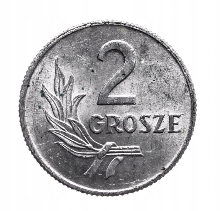 Polska, PRL, 2 grosze 1949