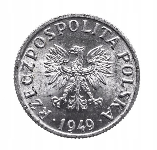 Polska, PRL, 2 grosze 1949