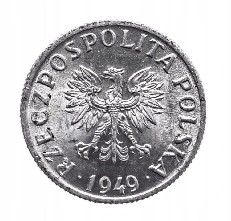 Polska, PRL, 2 grosze 1949