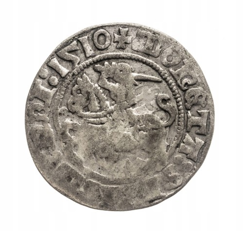 Polska, Zygmunt I Stary, półgrosz litewski 1510, Wilno