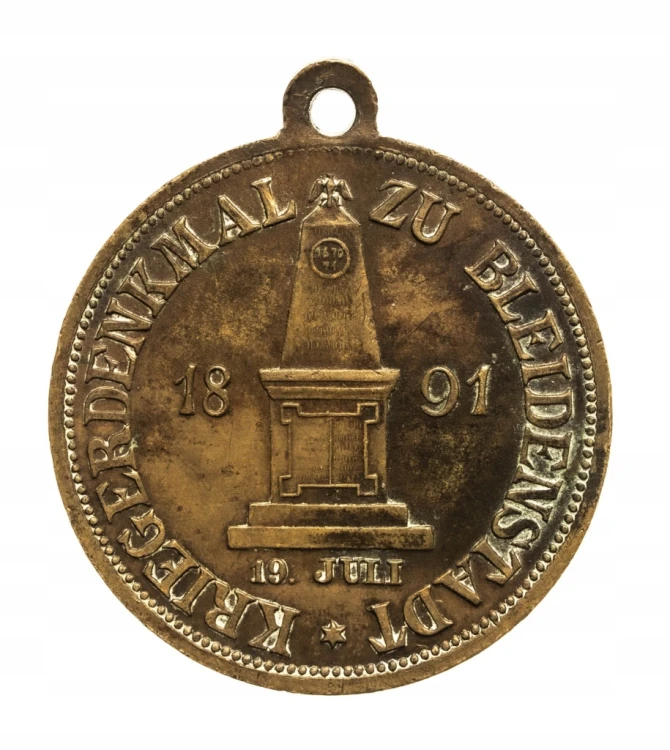 Niemcy, Wilhelm I, Pomniki Wojenny, Bleidenstadt 1891