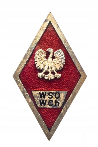Odznaka Wyższa Szkoła Oficerska Wojsk Chemicznych