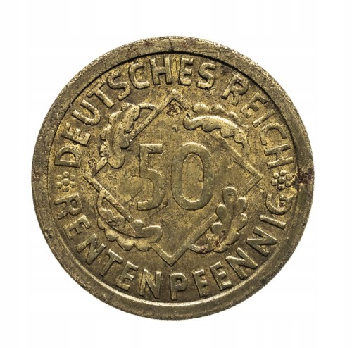 Niemcy, Republika Weimarska, 50 Rentenpfennig 1923 / A, Berlin
