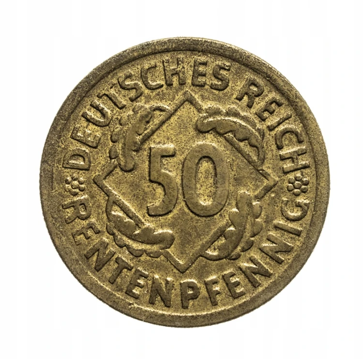 Niemcy, Republika Weimarska, 50 Rentenpfennig 1924 / A, Berlin