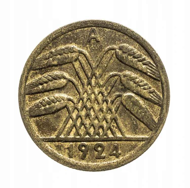 Niemcy, Republika Weimarska, 50 Rentenpfennig 1924 / A, Berlin