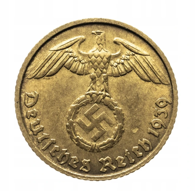 Niemcy, III Rzesza, 5 Reichspfennig 1939 B, Wiedeń