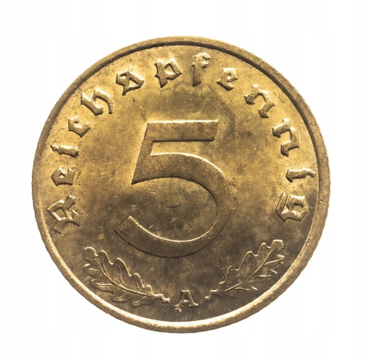 Niemcy, III Rzesza, 5 Reichspfennig 1937 A, Berlin