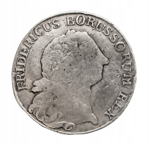 Niemcy, Prusy, Fryderyk II Wielki, 1/3 talara 1774 E, Królewiec
