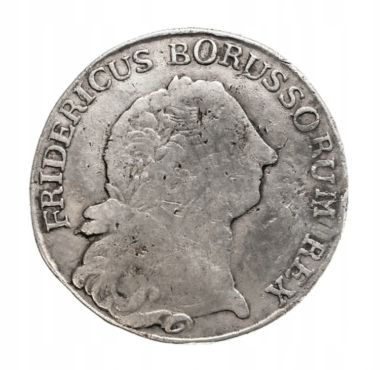 Niemcy, Prusy, Fryderyk II Wielki, 1/3 talara 1774 E, Królewiec