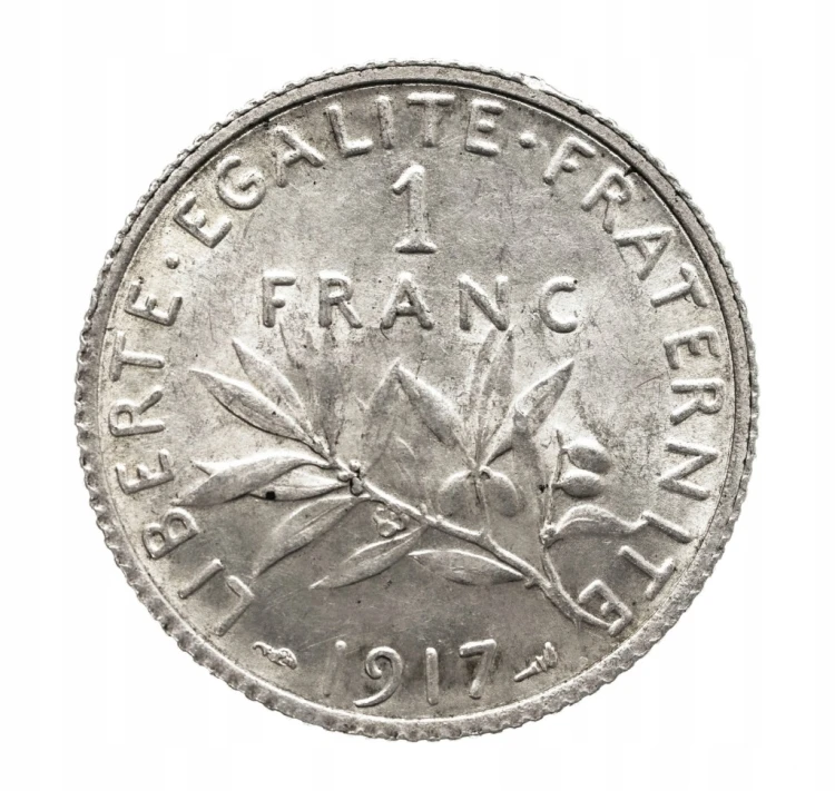 Francja, Trzecia Republika, 1 frank 1917