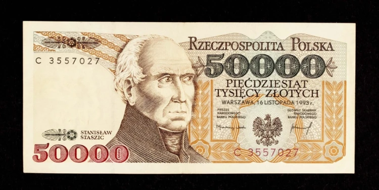 Polska, Rzeczpospolita od 1989 roku, 50000 ZŁOTYCH 16.11.1993, seria C