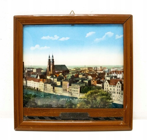 OPOLE - PANORAMA MIASTA I KATEDRA, POCZ. XX WIEKU