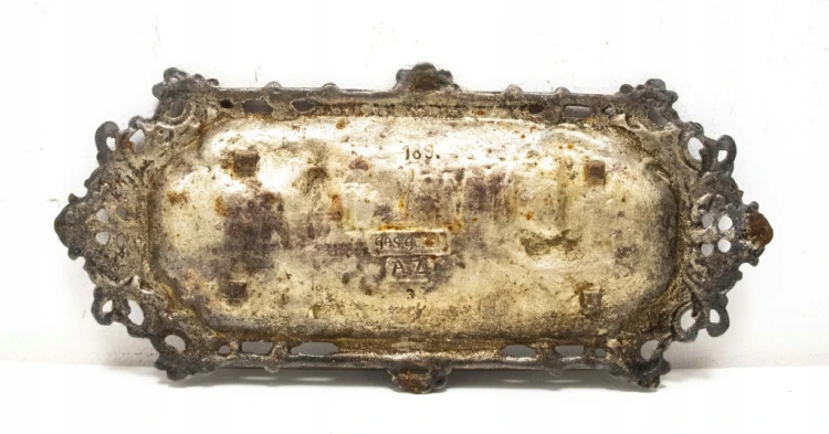 STARA METALOWA PŁASKORZEŹBA, 100 ROCZNICA URODZIN CESARZA WILHELMA I 1897