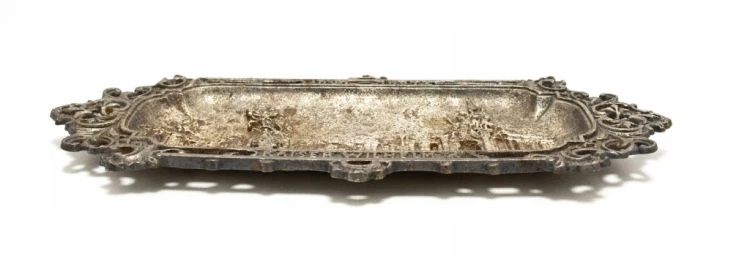STARA METALOWA PŁASKORZEŹBA, 100 ROCZNICA URODZIN CESARZA WILHELMA I 1897