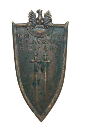 ODZNAKA GRUNWALDZKA 1939-1945 Z LEGITYMACJĄ, WROCŁAW 1946