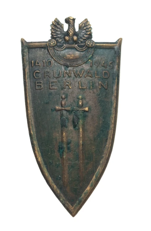 ODZNAKA GRUNWALDZKA 1939-1945 Z LEGITYMACJĄ, WROCŁAW 1946