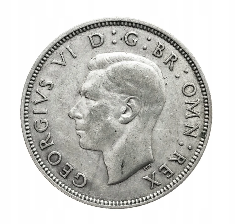 Wielka Brytania, Jerzy VI, 2 szylingi (floren), 1939 rok.