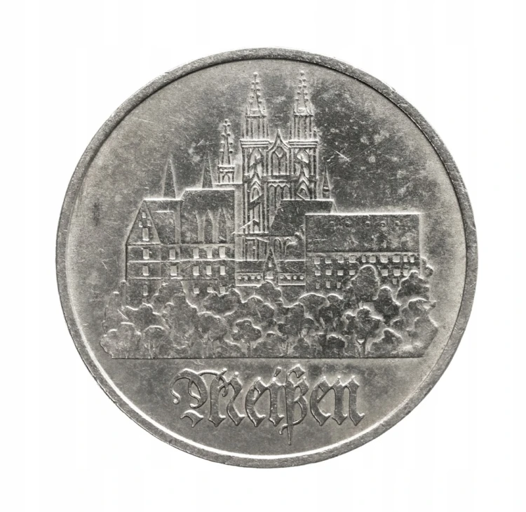 Niemcy, NRD 5 marek Miśnia, 1972 rok.