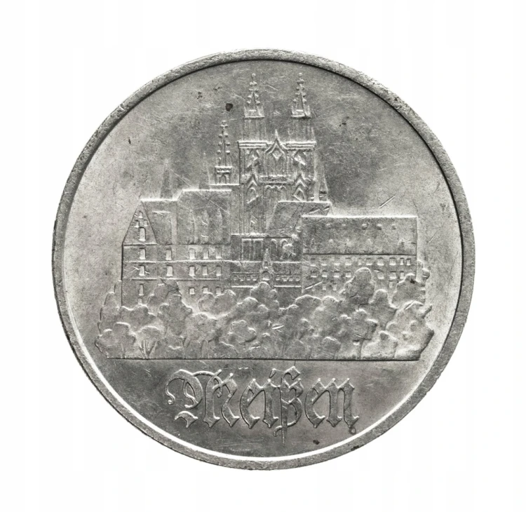 Niemcy, NRD 5 marek Miśnia, 1972 rok.