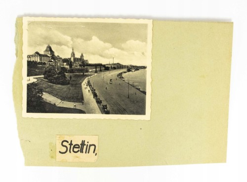 STARA FOTOGRAFIA - WAŁY CHROBREGO, SZCZECIN POCZĄTEK XX WIEKU