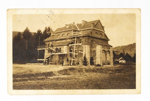 PIWNICZNA-ZDRÓJ - BUDOWA DOMU UZDROWISKOWEGO, NOWY SĄCZ / MODLISZEWO 1928
