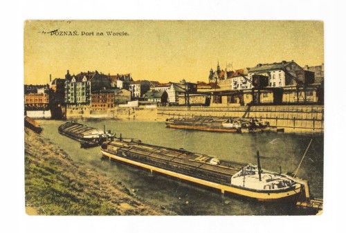 POZNAŃ - PORT NA WARCIE / STRUMIANY 1932