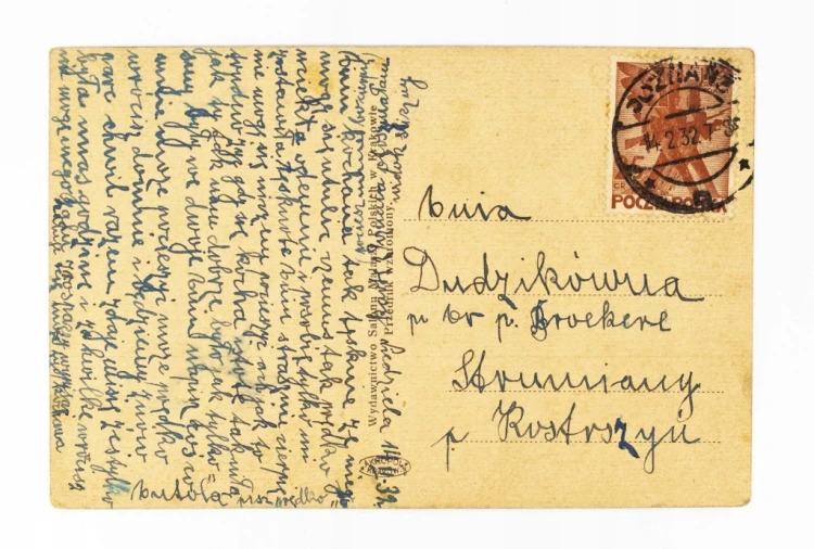 POZNAŃ - PORT NA WARCIE / STRUMIANY 1932