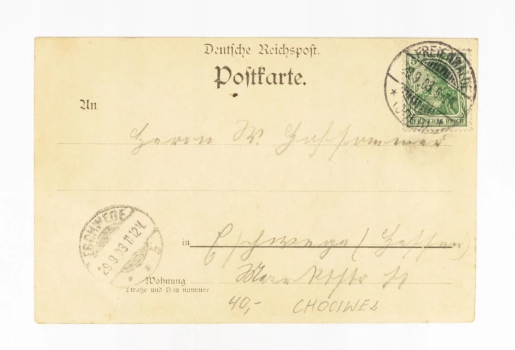 NIEMCY, BAD FREIENWALDE ODER - KOŚCIÓŁ ŚW. MIKOŁAJA, PANORAMA MIASTA 1903