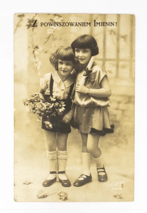 STARA POCZTÓWKA IMIENINOWA - BUK / POZNAŃ 1927