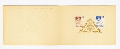STARA POCZTÓWKA - I WYSTAWA FILATELISTYCZNA, RAWICZ 1956