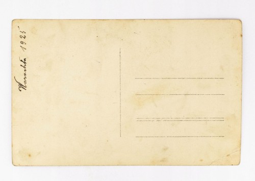 STARA FOTOGRAFIA - KOBIETA PRZY STRUMIENIU GÓRSKIM, WOROCHTA 1925