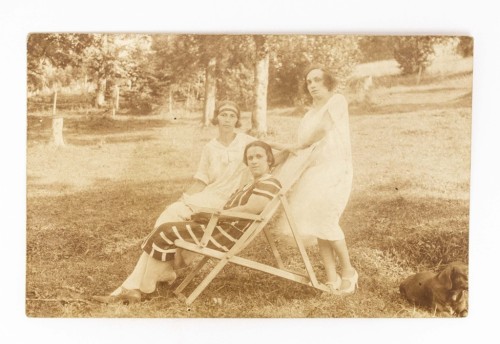 STARA FOTOGRAFIA - KOBIETY NA LEŻAKU, WOROCHTA 1925